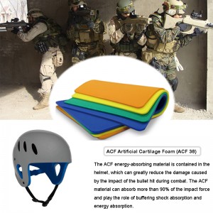 Materiale de protecție împotriva impactului cască militară rezistentă la gloanțe tactice （ACF）