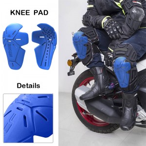 Amator de motociclete Garnituri duble pentru genunchi Garnitură încorporată (ACF)